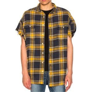 R13 Oversized Cut Off Shirt